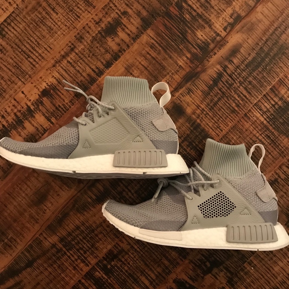 Adidas NMD XR1 Grey PRIMEKNIT BOOST Men’s 9 - Picture 2 of 8